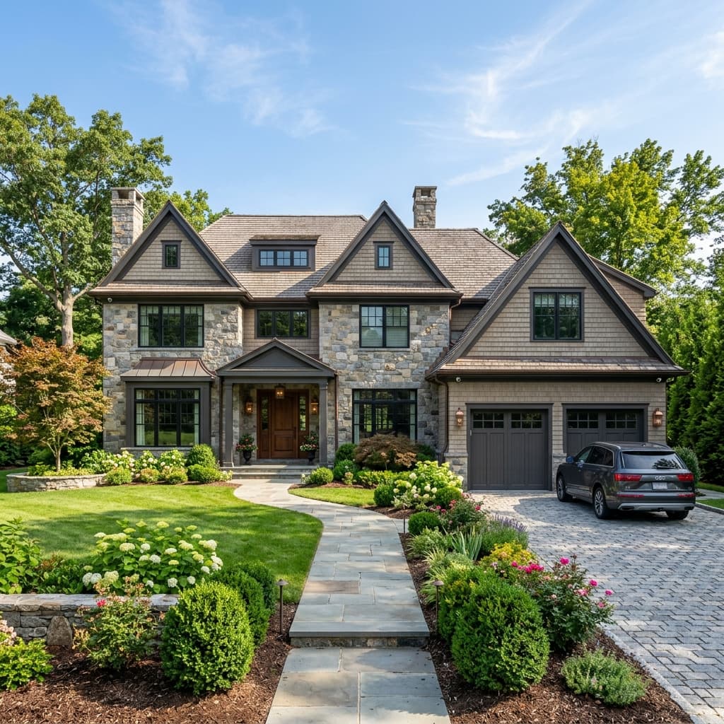 Property manager reviewing home maintenance checklist