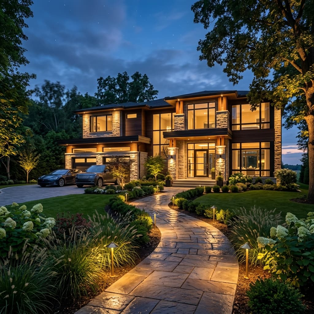 Clean, maintained residential pool in Connecticut